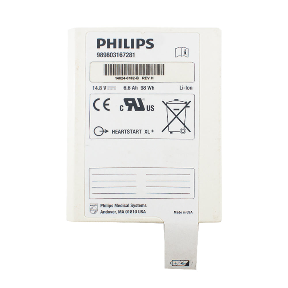 Philips - HP Heartstart XL+ Monitor Defibrillator (989803167281) Battery