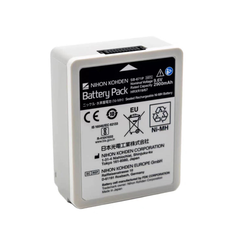 Original SB-671P for Japanese NIHON KOHDEN SB-671P defibrillator battery