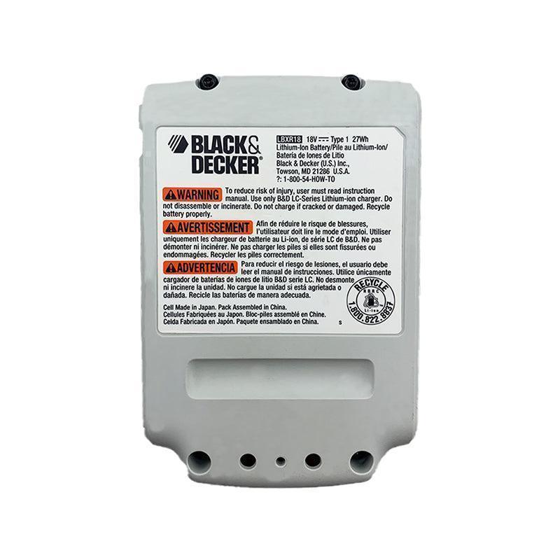 BLACK&DECKER LBXR18 Electrical Tool Battery ,18V 1500mAh Li-Ion Rechargeable Battery LBXR18 BLACK&DECKER