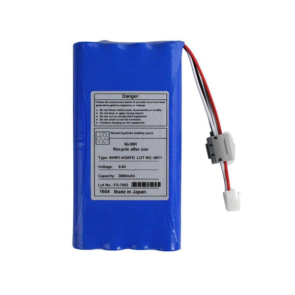 8 HRY-4/3AFD for Fukuda FX-7402 Cardimax ECG EKG Machine Battery 9.6V Ni-MH Rechargeable Battery ECG/EKG Battery, Medical Battery, Rechargeable 8/HRY-4/3AFD CAMFM