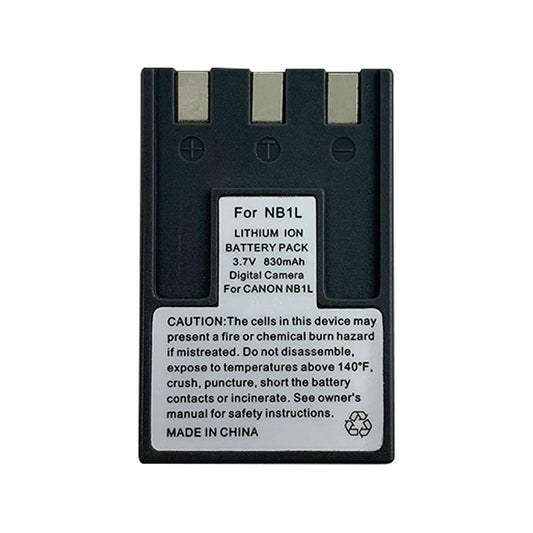 Canon NB1L for Elph 110 130 135 IS Elph 350 HS A2300 NB1LH Camera battery 3.7V 830mAh Li-Ion Battery camera battery, Commerical Battery, Rechargeable NB1L Canon