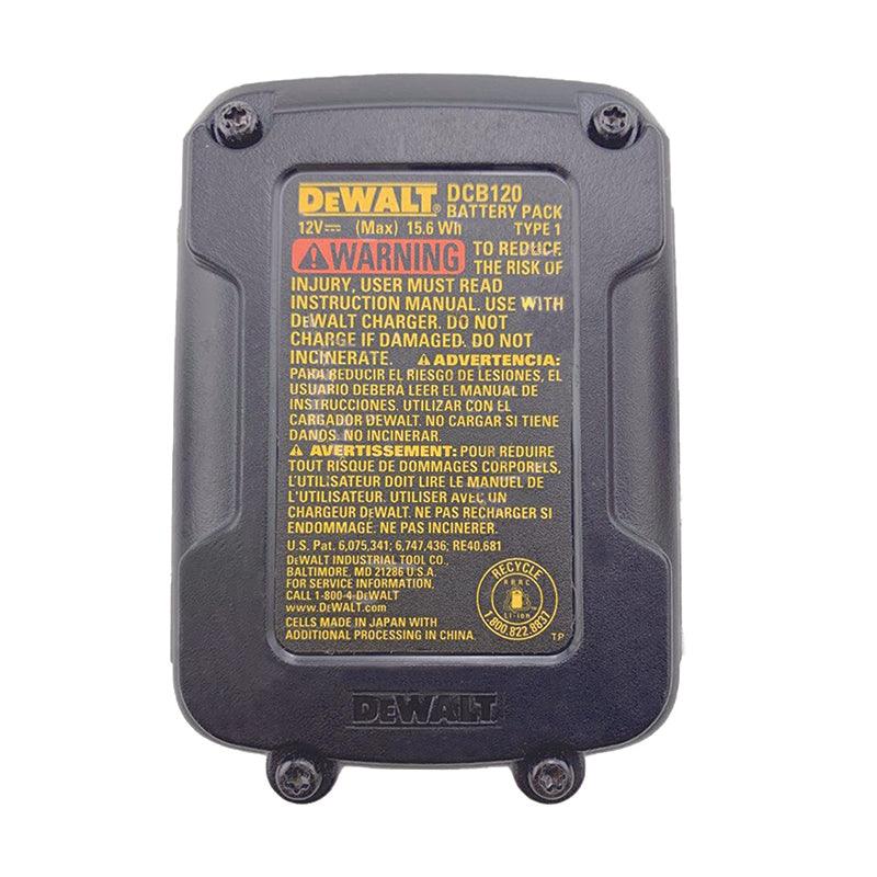 Dewalt DCB120 Power Tool Battery DCD710 DCF815 DCF610 DCF813 DCL510 DCB121 12V Li-ion 1560mAh Battery DCB120 DEWALT