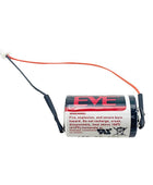 2 Units EVE ER14250 for Industrial Control Equipment Battery 3.6V Lithium Battery LS14250 Industrial Battery, Non-Rechargeable ER14250-X2 EVE