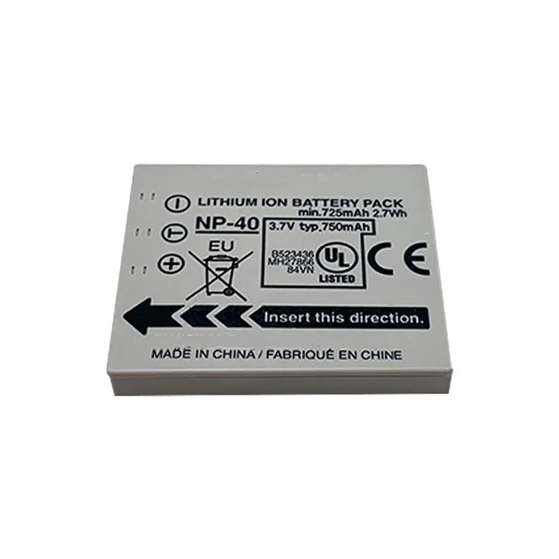 Casio NP-40 For Exilim EX-Z1000 EX-Z1050 EX-Z1080 EX-Z1200 Digital Camera Battery 3.7V 750mAh Li-ion Battery camera battery, Commerical Battery, Rechargeable NP-40 EXIUM