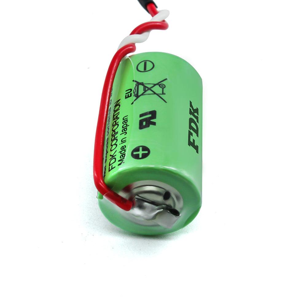 Original Omron CP1W-BAT01 CP1H PLC 3V Lithium Battery FDK CR14250SE CR1/2AA FDK, Industrial Battery CP1W-BAT01 FDK