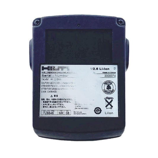 HILTI B144/2.6 Electrical Tool Battery, 20074 14.4V 2600mAh Li-Ion Rechargeable Battery HILTI H18-YZ01A HILTI