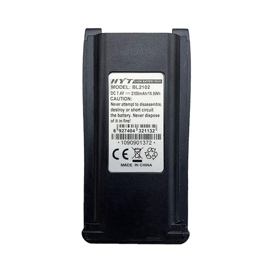 Hytera HYT BL2102 for TC-780V RPU7500 BH1801 BL1703 BH1703 03L Two Way Radio Battery 7.4V 2100mAh Li-Ion Battery Commerical Battery, Phone Battery, Rechargeable BL2102 HYT