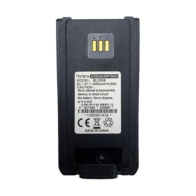 Hytera BL2006 for HDP100 HDP150 PD702G PD702U PD702V PD782G BL2503 Intercom Battery 7.4V 2000mAh Li-Ion Battery Commerical Battery, Phone Battery, Rechargeable BL2006 Hytera