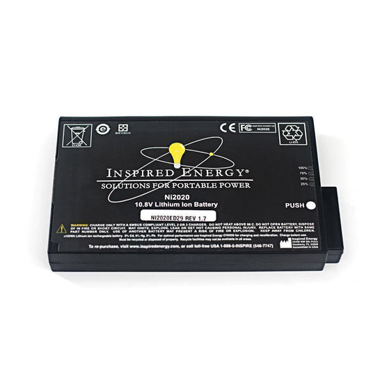 Original Inspired Energy Ni2020 for Ni2020ED29 Ultrasonic Flaw Detector Battery and GE Trimble 10.8V Li-Ion Battery Medical Battery, Rechargeable, top selling, Ultrasound System Battery Ni2020 INSPIRED ENERGY
