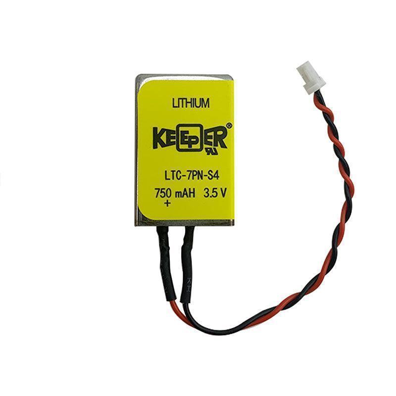 Keeper LTC-7PN-S4 for Heidelberg press batteries 3.5V Lithium Battery Industrial Battery, Keeper, Non-Rechargeable LTC-7PN-4 Keeper