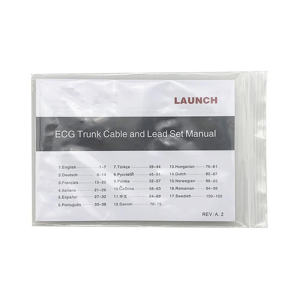 LAUNCH 98ME ECG5-lead Trunk Cable Clip Lead Set(AAMI)98ME 98ME01AA324 Goldway mindray Electric Cable, Medical Cable 98ME LAUNCH