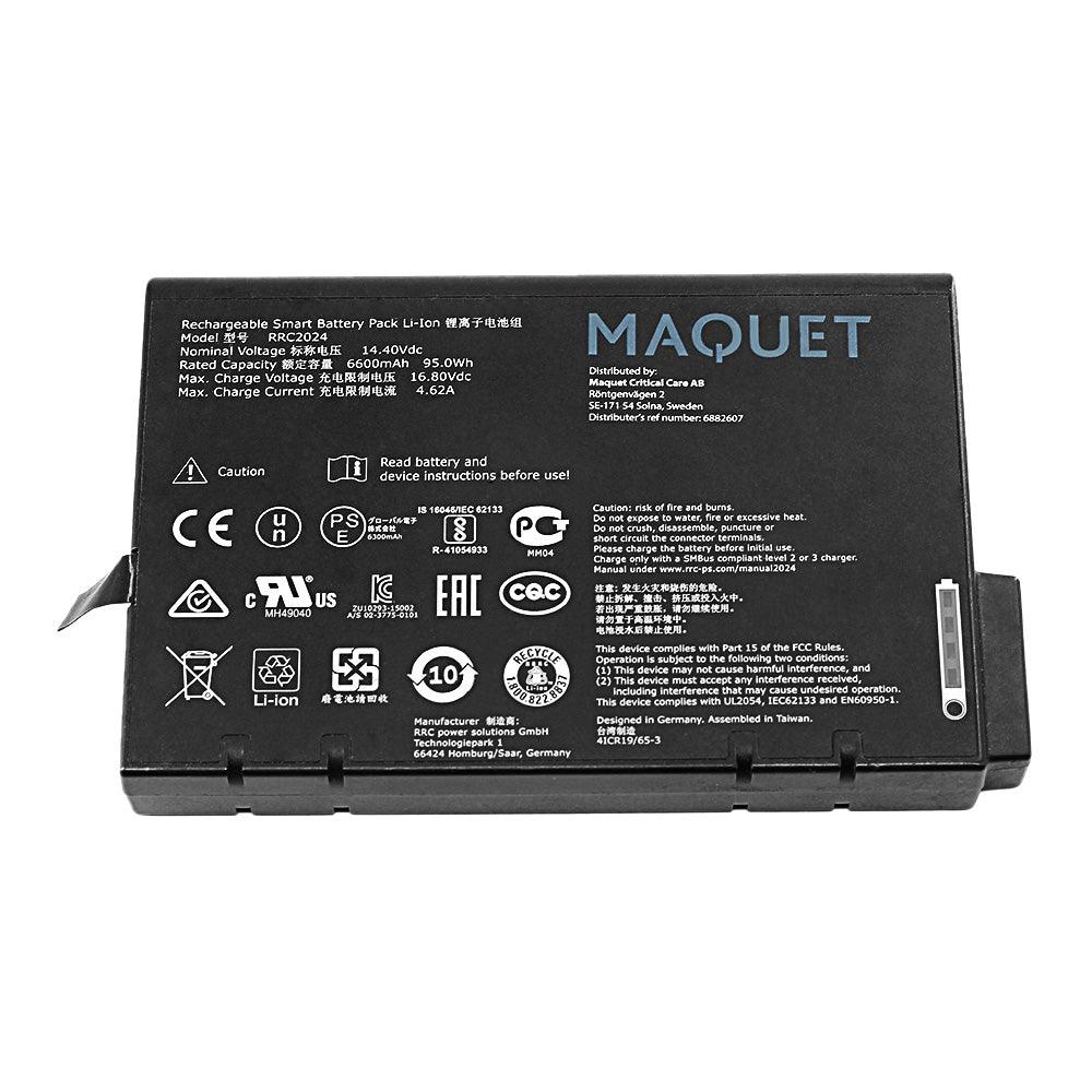 MAQUET RRC2024 for Monitor battery 14.4V Li-Ion Battery MAQUET, Medical Battery, Monitor Battery, Rechargeable RRC2024 MAQUET