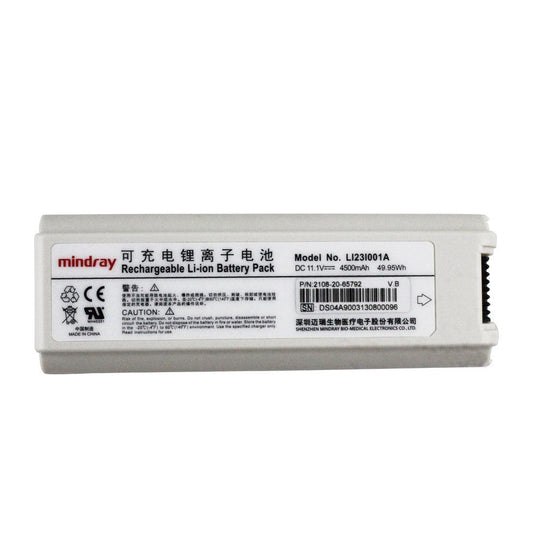 Original Mindray LI23I001A Battery, Mindray M5 M5T M7 M7T Ultrasound Machine Battery, 11.1V 4500mAh Li-ion Rechargeable Battery,Made in China Mindray Battery, Rechargeable LI23I001A Mindray