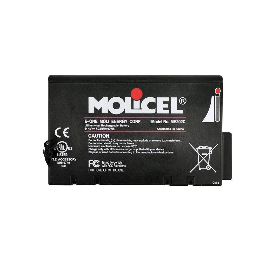 MOLICEL ME202C for ECG EKG Vital Signs Monitors Battery 11.1V Li-Ion Rechargeable Battery ME202A ME202B ME202 ECG/EKG Battery, Medical Battery, Patient Monitor Battery, Philips Battery, Rechargeable, top selling, Vital Signs Monitor battery ME202C MOLICEL