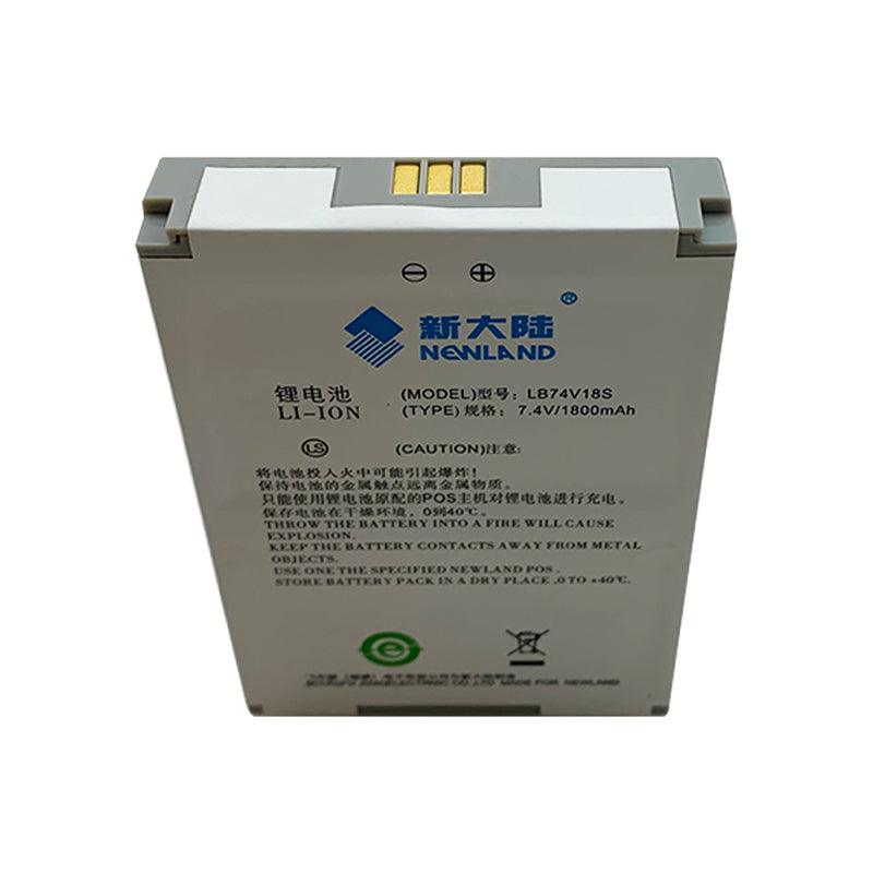 NEWLAND LB74V18S for GP730 Pos Terminal Battery 7.4V 1800mAh Li-Ion Battery Commerical Battery, Rechargeable LB74V18S NEWLAND