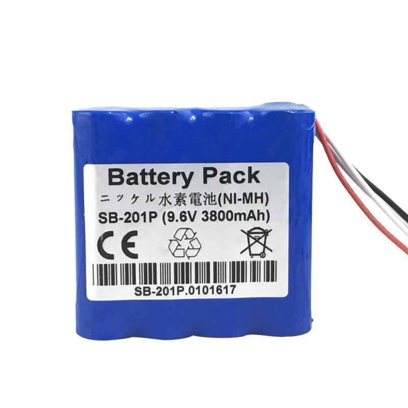 NIHON KOHDEN SB-201P For Vismo X076 PVM-2700 PVM-2703 PVM-2701 Patient Monitor Battery 9.6V Ni-MH Battery Medical Battery, Patient Monitor Battery, Rechargeable SB-201P NIHON KOHDEN