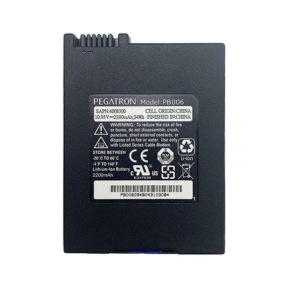 PEGATRON PB006 for Cable Modem Battery 10.95V 2200mAh Li-Ion Battery Commerical Battery, Rechargeable PB006 PEGATRON