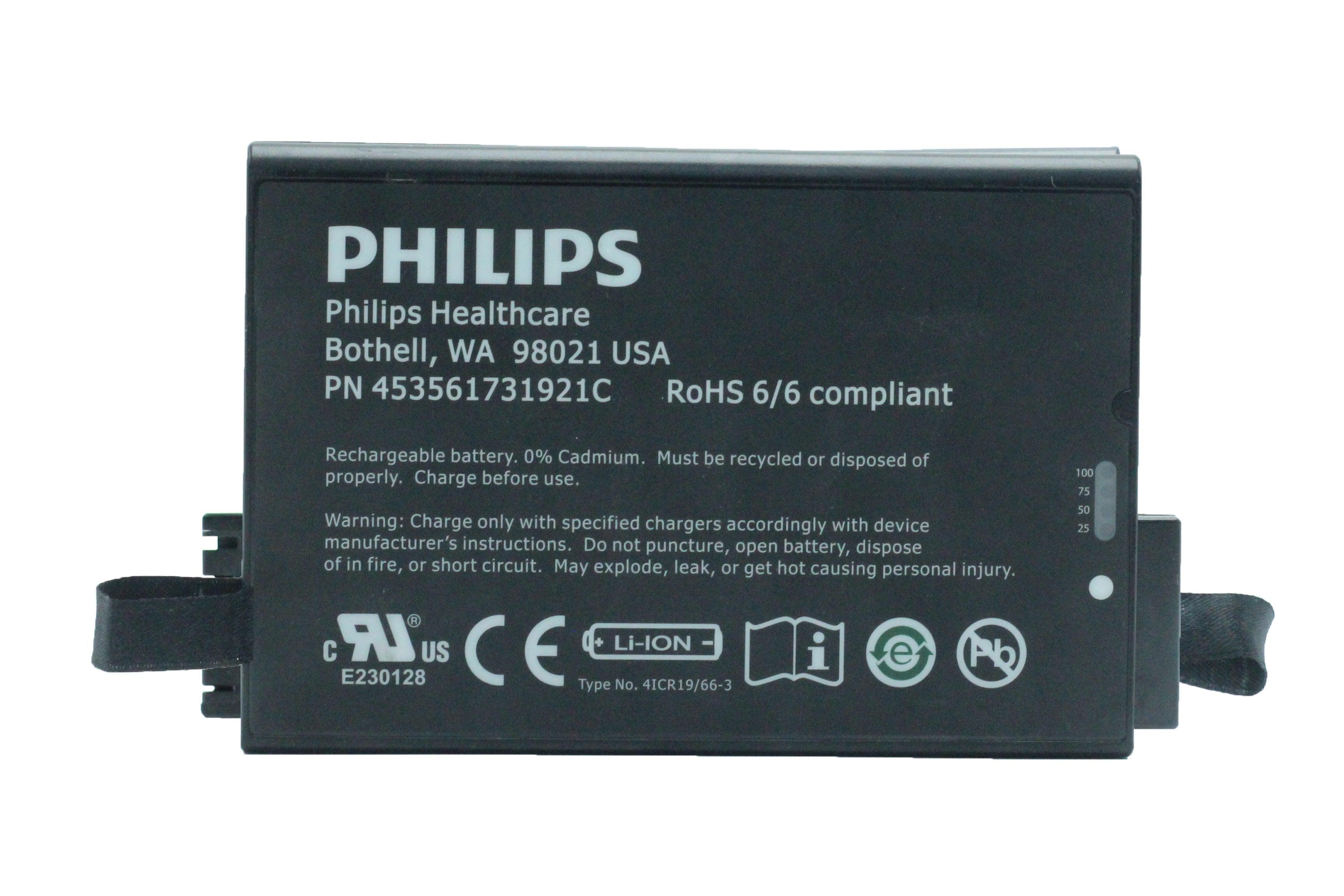 Philips 102-003098-503 for Hamilton Oxygen C2 C3 Ventilator battery 14.4V Li-Ion Patient Monitor Battery P/N 45356173192C Medical Battery, Patient Monitor Battery, Philips Battery, Rechargeable, Ventilator Battery 102-003098-503 PHILIPS