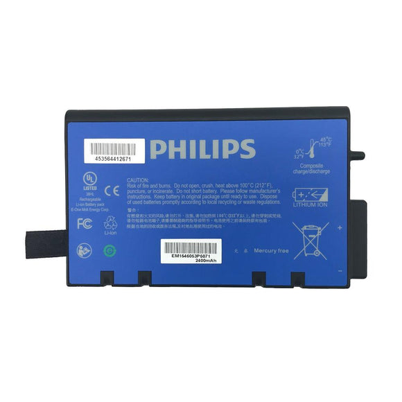 Philips 989803189981 for Philips Efficia CM Monitor Series Battery CM12 CM120 CM150 Patient Monitor 11.1V 2.4Ah 26.64Wh Li-Ion Battery Medical Battery, Patient Monitor Battery, Philips Battery, Rechargeable, Stock In Canada, Stock In Mexico, Stock In USA 989803189981 PHILIPS