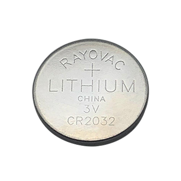10pcs RAYOVAC CR2032 for Car Key Remote Control Electric Scale batteries 3V Lithium Battery DL2032 button batteries, Non-Rechargeable CR2032R-10 RAYOVAC