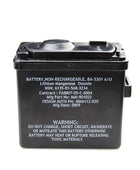SAFT BA-5301A/U For 6135-01-568-3234 AN/PRQ-7 BT-70581A BT-70581B CSEL Radio Battery 15.9V Lithium Battery military battery, Non-Rechargeable BA-5301A/U SAFT