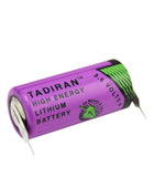 2pcs TADIRAN TL-4955 for Memory Backup PLC Battery 3.6V Lithium Battery TL-5155 ER2/3AA Industrial Battery, Non-Rechargeable, Tadiran TL-4955-C5 TADIRAN