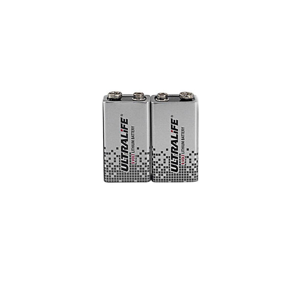 2 pcs Ultralife U9VL-J-P for Drager Oxygen ventilator 9-9.5V Lithium Battery Consumer battery, Non-Rechargeable, Stock In Canada, Stock In Mexico U9VL-J-P Ultralife