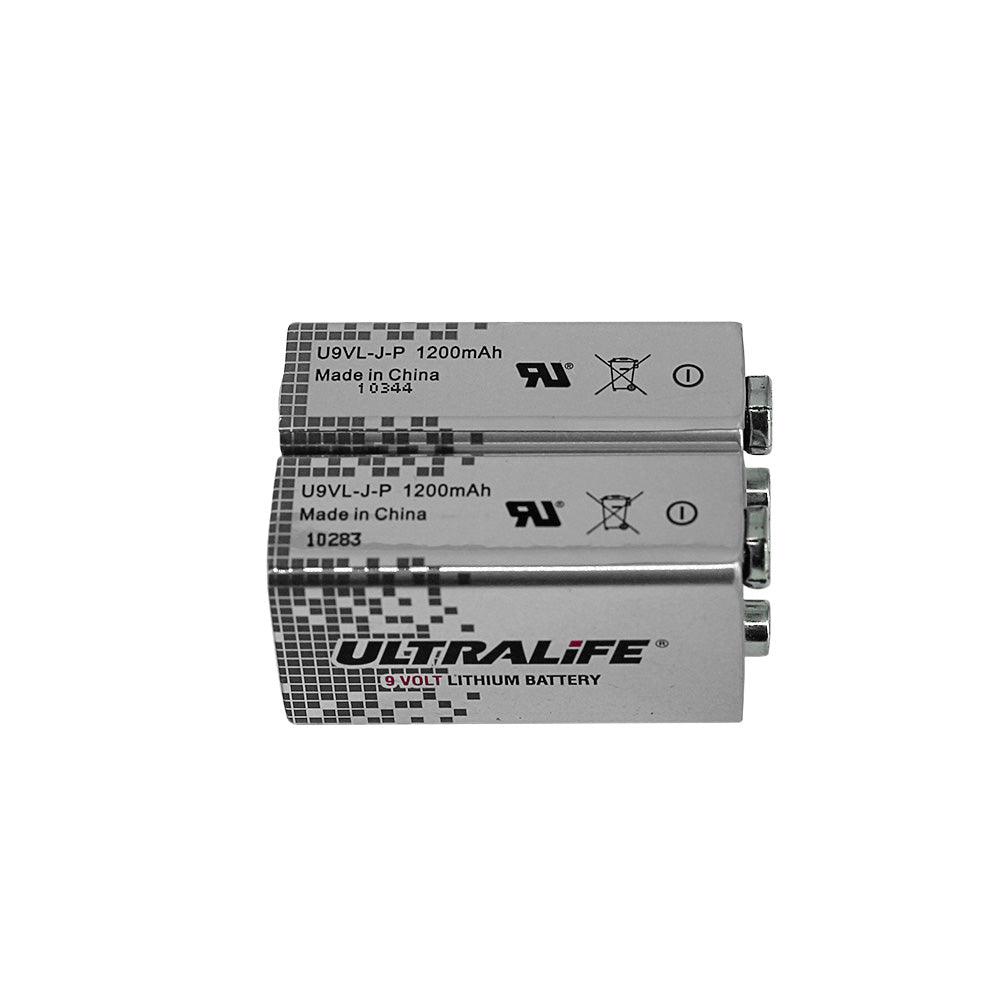 2 pcs Ultralife U9VL-J-P for Drager Oxygen ventilator 9-9.5V Lithium Battery Consumer battery, Non-Rechargeable, Stock In Canada, Stock In Mexico U9VL-J-P Ultralife