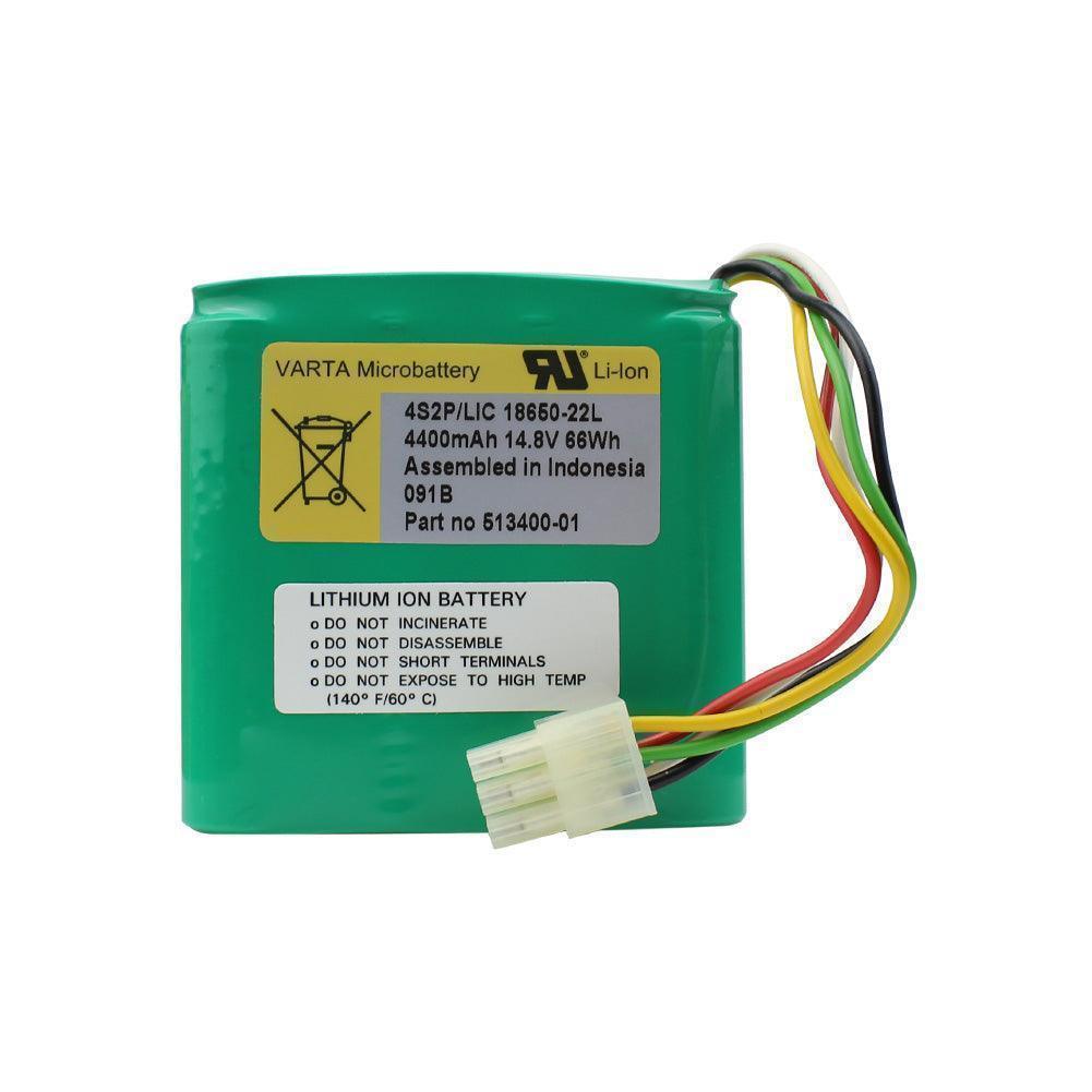 VARTA 4S2P/LIC for 18650-22L P/N 513400 ARJOHUNTLEIGH Medical Air pump Battery 14.8V 4400mAh Li-Ion Battery Microbattery Air Pump Battery, Medical Battery, Rechargeable 4S2P/LIC VARTA