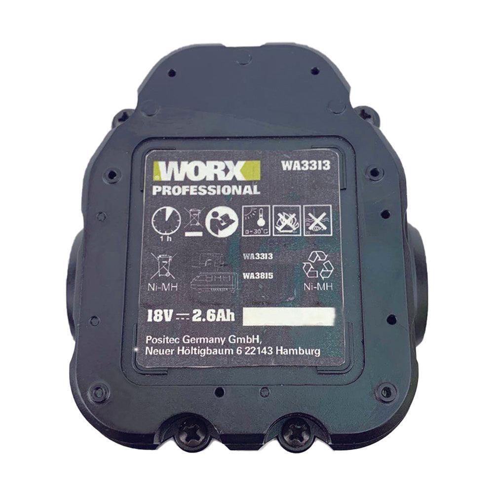 WORX WA3313 Power Tool Battery 18V 2600mAh Ni-MH Rechargeable Battery W10-YZ02B WORX